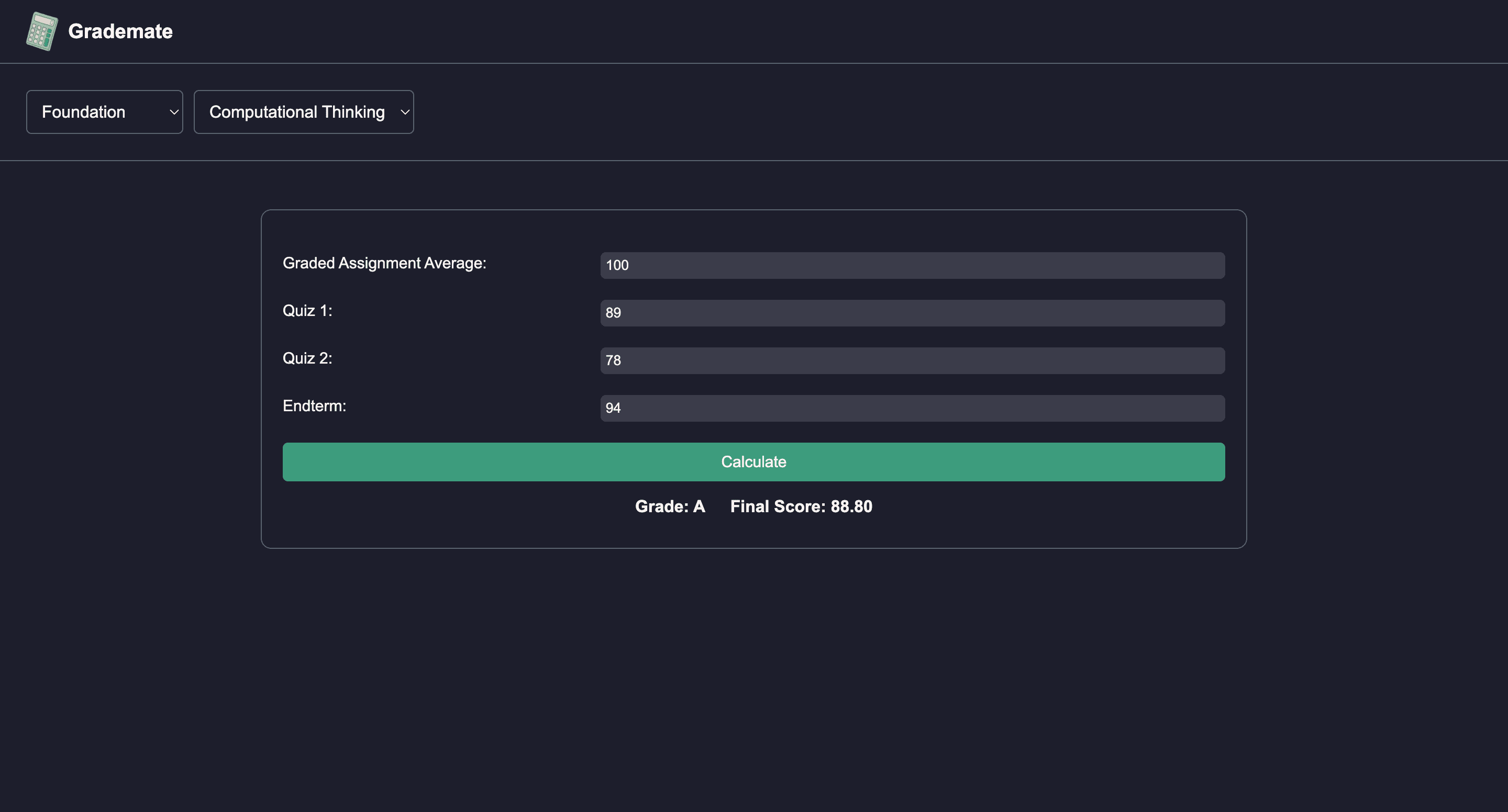 Grademate