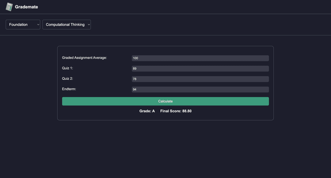 Grademate